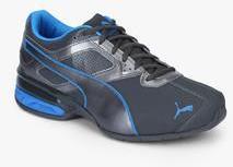 Puma Tazon 6 Fm Asphalt Electric Blue Lemonad Grey Sneakers men