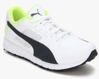 Puma Team Rubber White Cricket Shoes men