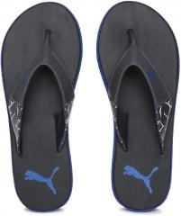 Puma Unisex Navy Blue Winglet II DP Solid Thong Flip Flops