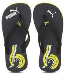 Puma Wave Jr Black Flip Flops boys