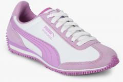 Puma Whirlwind L Junior White Sneakers girls