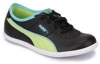 Puma Whitley Jr Black Sneakers girls