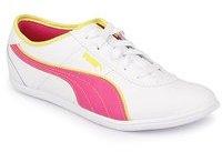 Puma Whitley Jr White Sneakers girls