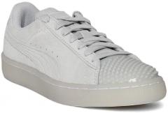 Puma Women Light Grey Suede Jelly SPORTSTYLE Sneakers