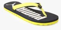 Puma Yellow Flip Flops men