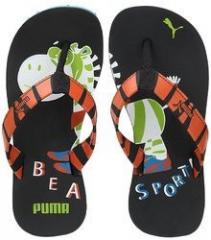 Puma Zebra Jr Dp Black Flip Flops boys