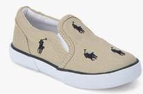 Ralph Lauren Bal Harbour Repeat Beige Sneakers boys