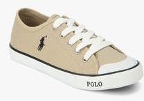 Ralph Lauren Carlisle Beige Sneakers boys