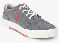 Ralph Lauren Faxon Ii Grey Sneakers girls