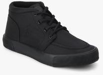 Ralph Lauren Faxon Ii Mid Black Sneakers boys