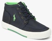 Ralph Lauren Faxon Ii Mid Navy Blue Sneakers boys