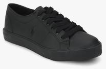 Ralph Lauren Scholar Black Sneakers boys