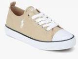 Ralph Lauren Wrentham Low Beige Sneakers Boys