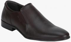 Red Tape Coffee Brown Slip On Formal Shoes men