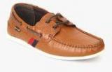 Red Tape Tan Boat Shoes men