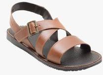 Red Tape Tan Casual Sandals men