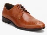 Red Tape Tan Derby Formal Shoes men