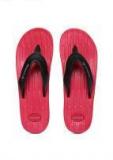 Reebok Black Solid Thong Flip Flops Men