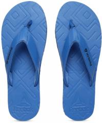 Reebok Blue Solid Thong Flip Flops men