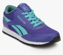 Reebok Classic Proton Purple Sporty Sneakers women