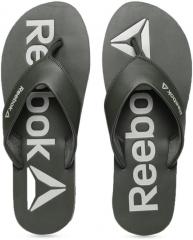 Reebok Green Solid Thong Flip Flops men