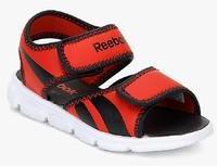 Reebok Wave Glider Red Floaters girls