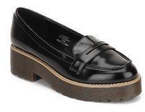 River Island Black Moccasins women