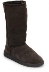 River Island Calf Length Coffee Boots women