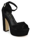 River Island Flo Black Platforms Women