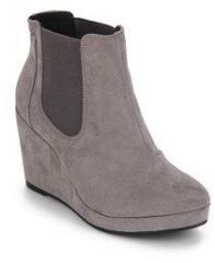 River Island Indiaa Ankle Length Grey Boots women