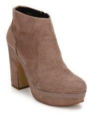 River Island Naret Ankle Length Beige Boots women