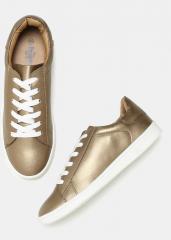 Roadster Bronze Synthetic Regular Sneakers women