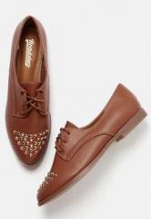 Roadster Brown Derby Lifestyle Shoes women