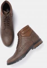 Roadster Brown Mid Top Boots men