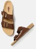 Roadster Men Brown Comfort Sandals