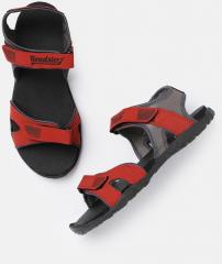 Roadster Red & Grey Floaters men