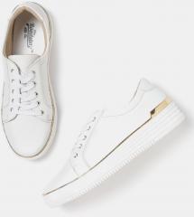 Roadster Women White Sneakers