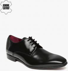 Ruosh Black Derbys Formal Shoes men