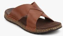 Ruosh Tan Slippers men