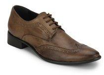 Salt N Pepper Brown Formal Shoes men