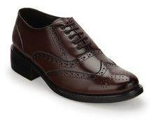 Sanfrissco Brown Dress Shoes men