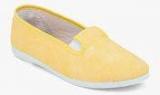 Scentra Yellow Moccasins women