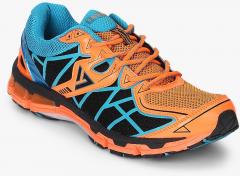 Seven By Ms Dhoni Vesta Orange Running Shoes men