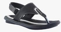 Shoe Bazar Black Sandals men