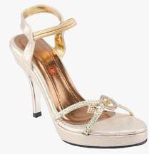 Shoe Bazar Golden Stilettos women