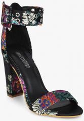 Shoe Couture Black Printed Sandals women