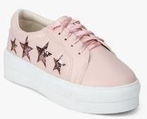 Shoe Couture Pink Casual Sneakers women