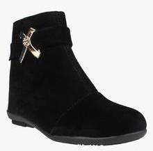 Shoetopia Black Boots girls