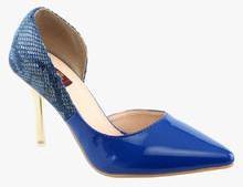 Shuz Touch Blue Stilettos women