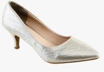 Shuz Touch Silver Belly Shoes women